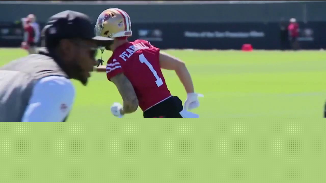 49ers WR Ricky Pearsall's road to recovering from PCL surgery