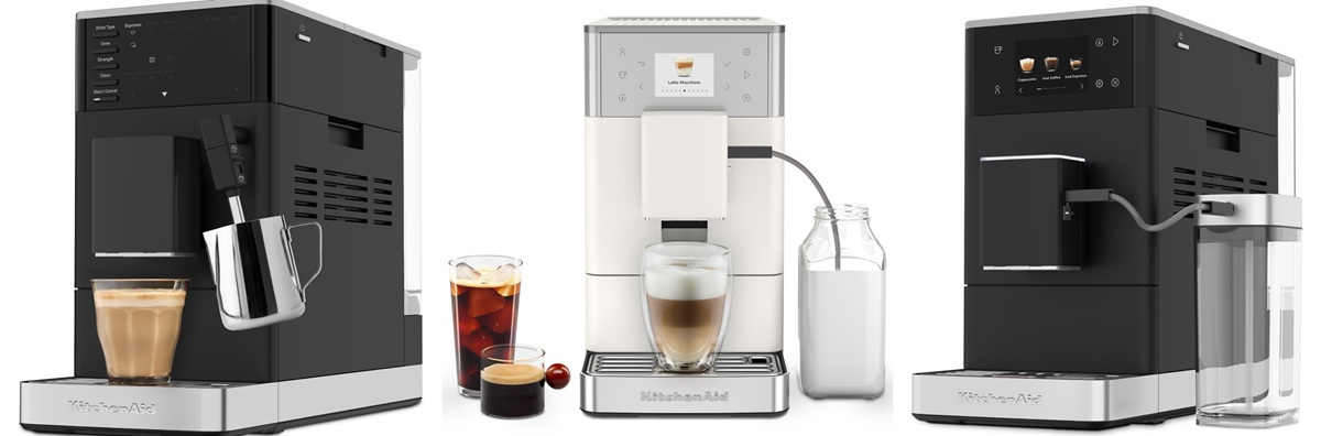 KitchenAid serves up new fully automatic machines