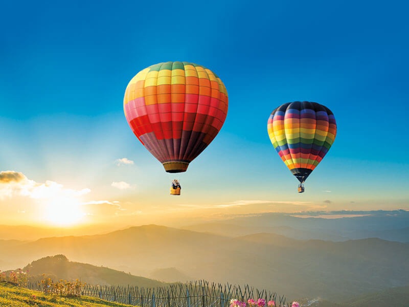 Turismo con voli in mongolfiera, settore in crescita in Italia