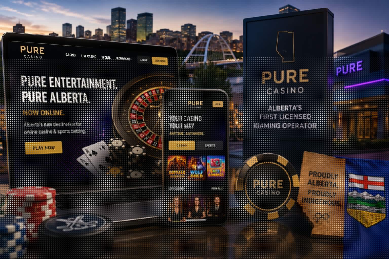 PURE Casino is the first Alberta operator with iGaming platform