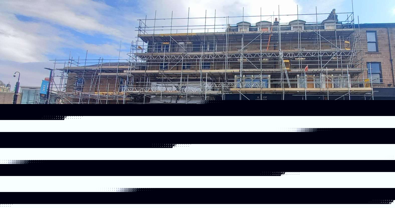 Work starts on run-down town centre properties in Harrogate