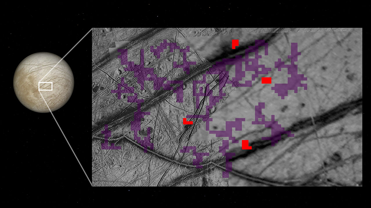 NASA’s Galileo Mission Points to Ammonia at Europa, Recent Study Shows