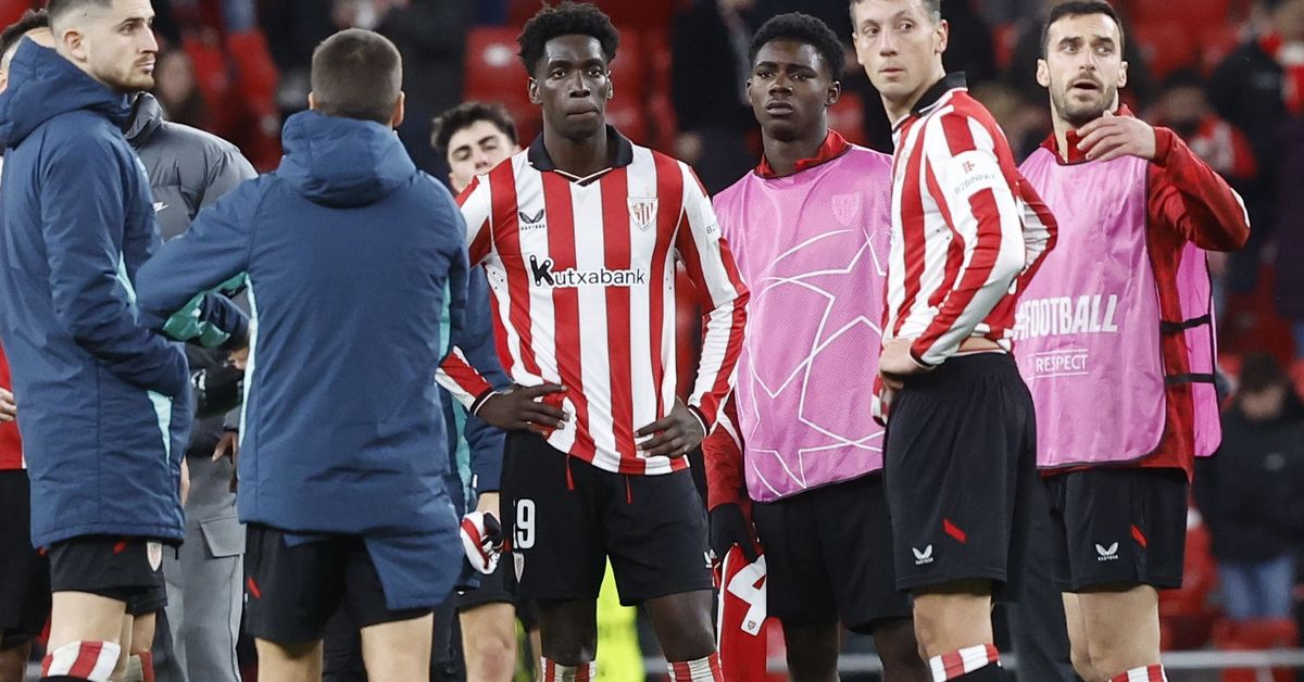 El Athletic cae en el descuento ante el Sporting y se queda fuera del play off de la Champions (2-3)