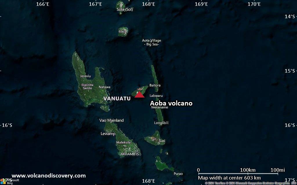 Aoba Volcano Volcanic Ash Advisory: ERUPTION AT 20260729/0400Z INTERMITTENT VA EMISSION to 10000 ft (3000 m)