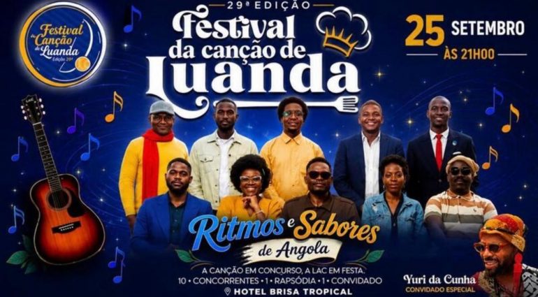 vigésima nona edição do Festival da Canção de Luanda será marcada por músicas de diferentes gerações