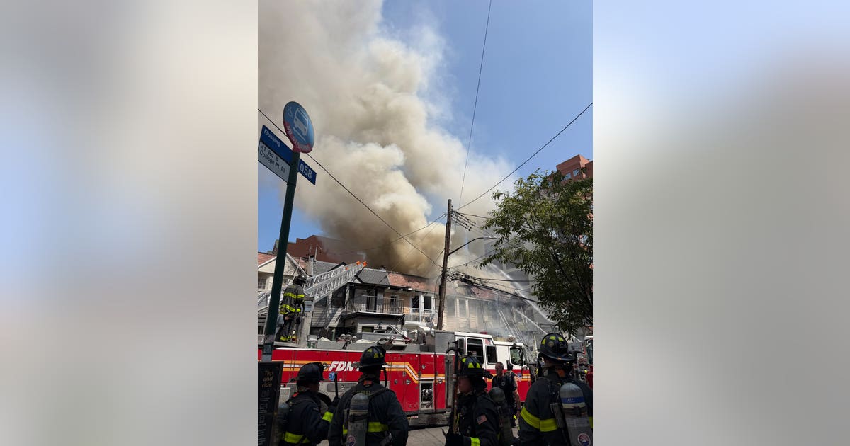 5-alarm fire in Flushing, Queens, leaves multiple people injured