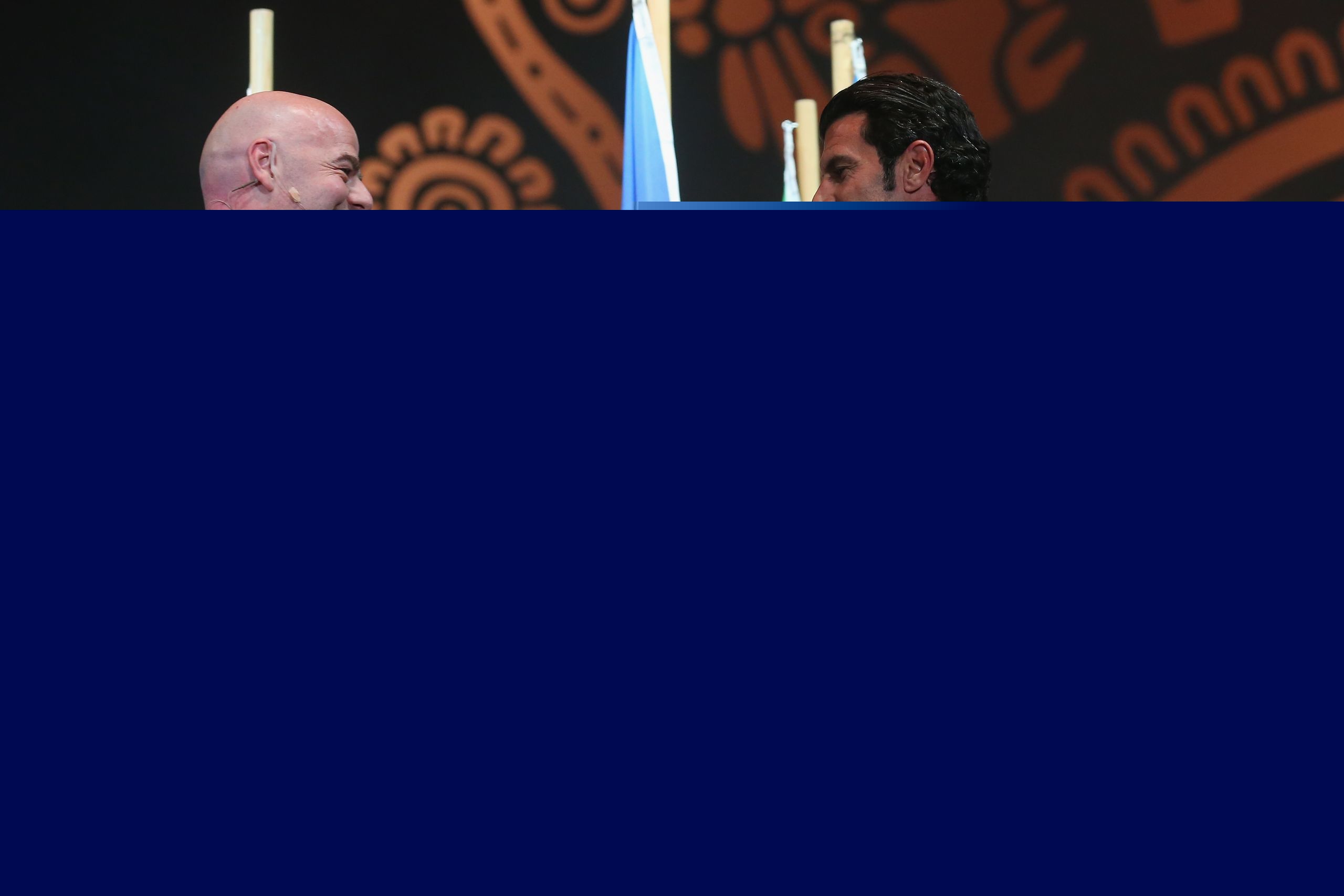 Could Luis Figo become the first former footballer to be FIFA president? Portuguese legend drops explosive Gianni Infantino statement