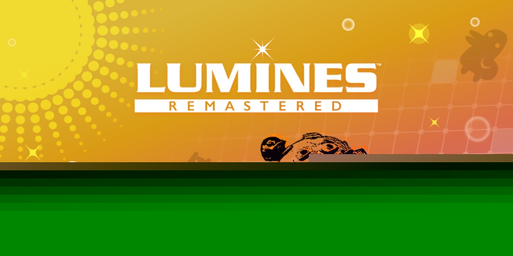 Lumines Remastered offers up an audio-visual delight with block-dropping puzzles thrown as well
