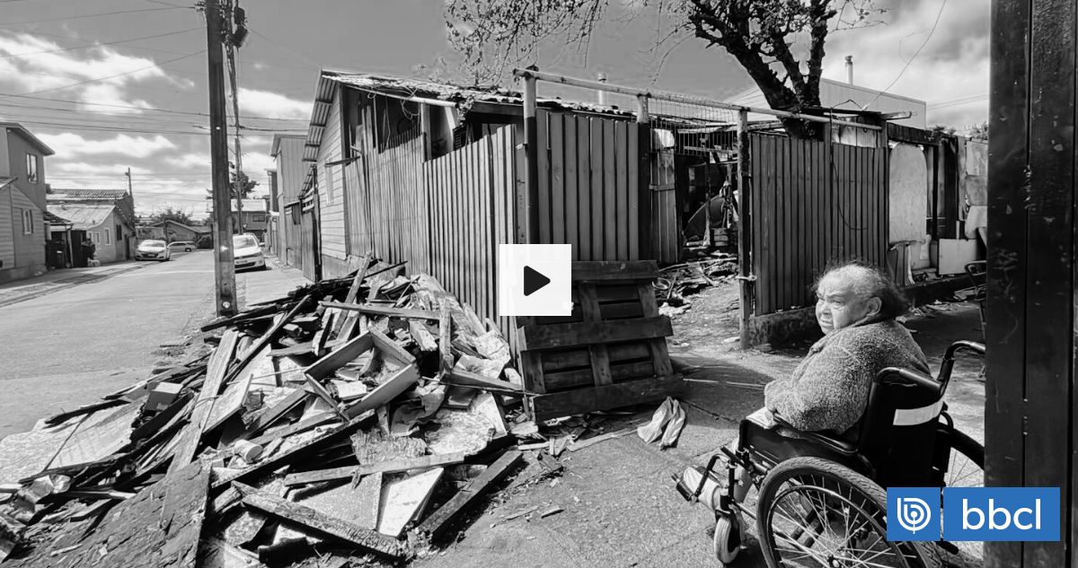 Entre cenizas y olvido: anciana vive en carpa y espera ayuda tras incendio que arrasó su casa en Rahue