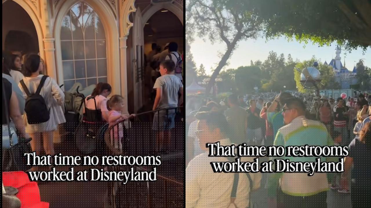 Disneyland California experimenta “crisis” tras tener que cerrar todos sus baños y restaurantes temporalmente