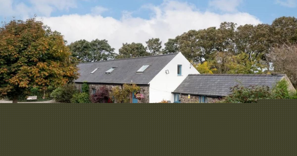 Pembrokeshire farm complex with holiday cottages and sea views up for sale