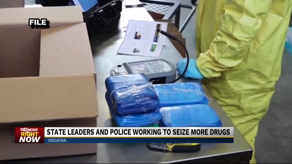Opioid seizures up 117 percent across Indiana