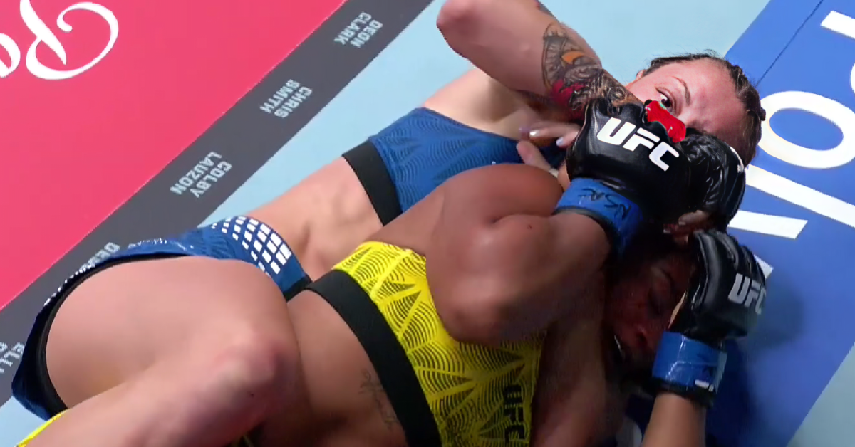Juliana Miller Returns To Win Column With Nasty Submission Over Ravena Oliveira At UFC Vegas 120