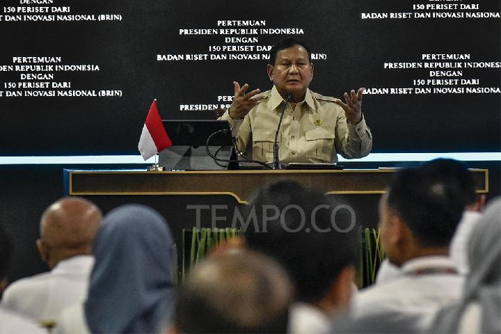 Prabowo Orders School Textbook Revamp From Elementary to High School