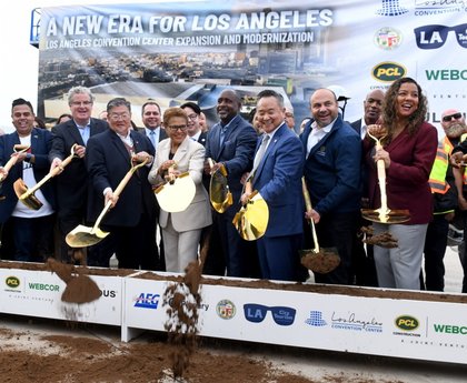 Los Angeles City breaks ground on $2.6 billion Convention Center expansion