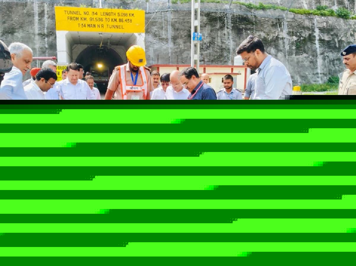 Safety Inspection of Katra-Srinagar Rail Section Concludes