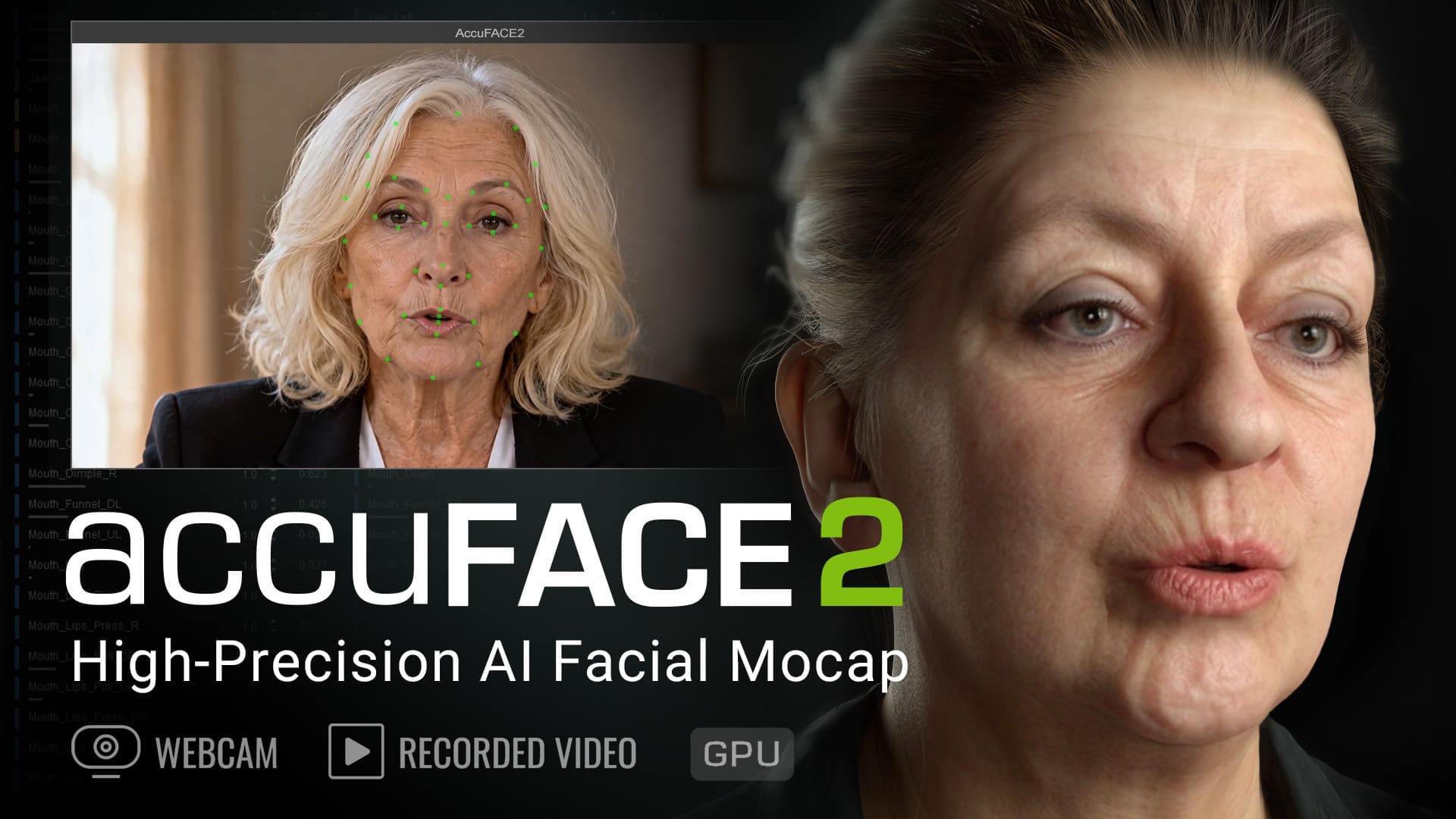 AccuFACE 2 Grand Launch: Professional-Grade Facial Mocap for CC5 HD Characters
