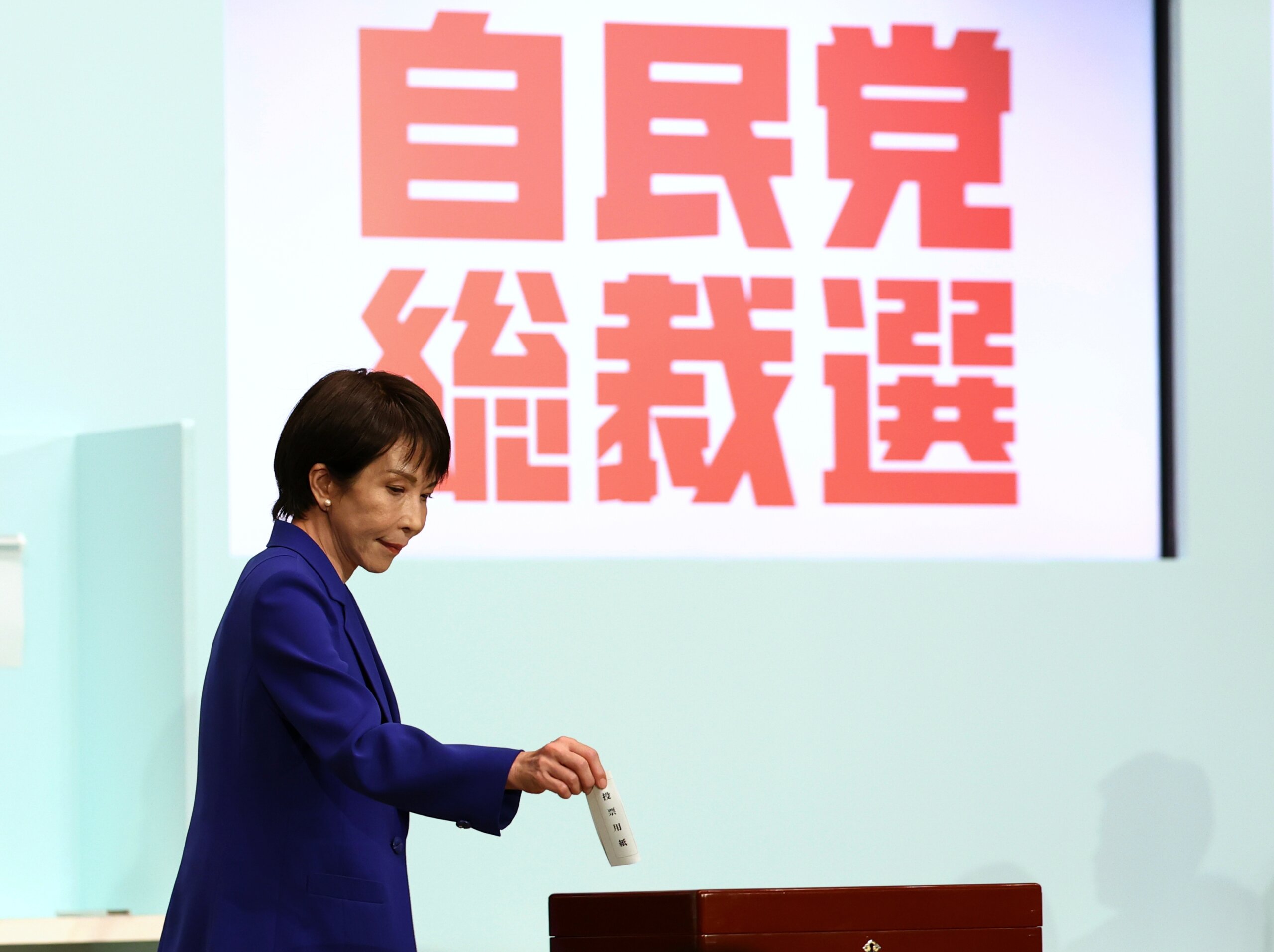 Japan’s ruling party elects Sanae Takaichi as new leader, likely to become first female PM