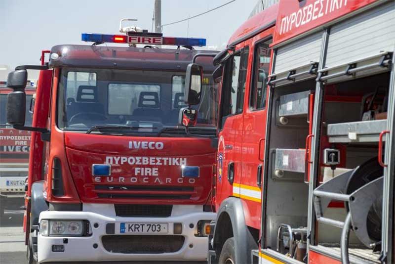 Firefighters extricate man from car after crash