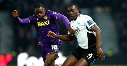 Inside Pride Park as ex-Derby County man in coma after injury during game and David Ozoh protection