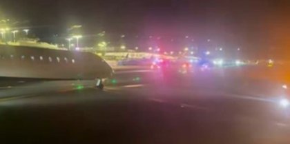 Njëri po nisej, tjetri po mbërrinte – dy aeroplanë me pasagjerë përplasen në Aeroportin LaGuardia të Nju Jorkut