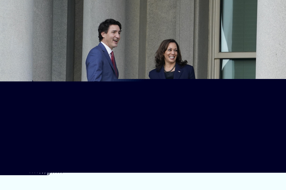 Des notes étaient prêtes pour Justin Trudeau si Kamala Harris était devenue présidente