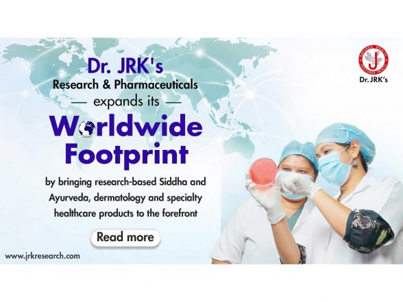 Business News | Dr. JRK's Research & Pharmaceuticals Expands Global Presence with Research-Driven Dermatology, Ayurveda & Specialty Healthcare Solutions