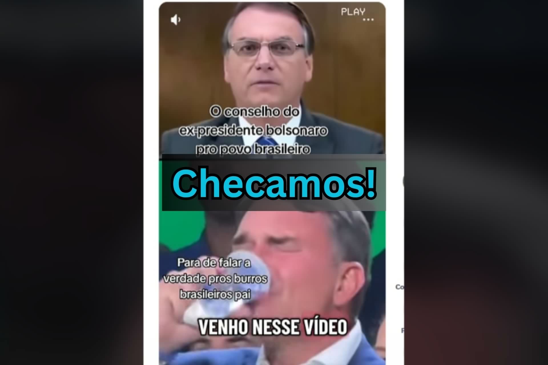 Vídeo de Bolsonaro pedindo que as pessoas não votem em Flávio Bolsonaro é fake criado por IA e sem autorização