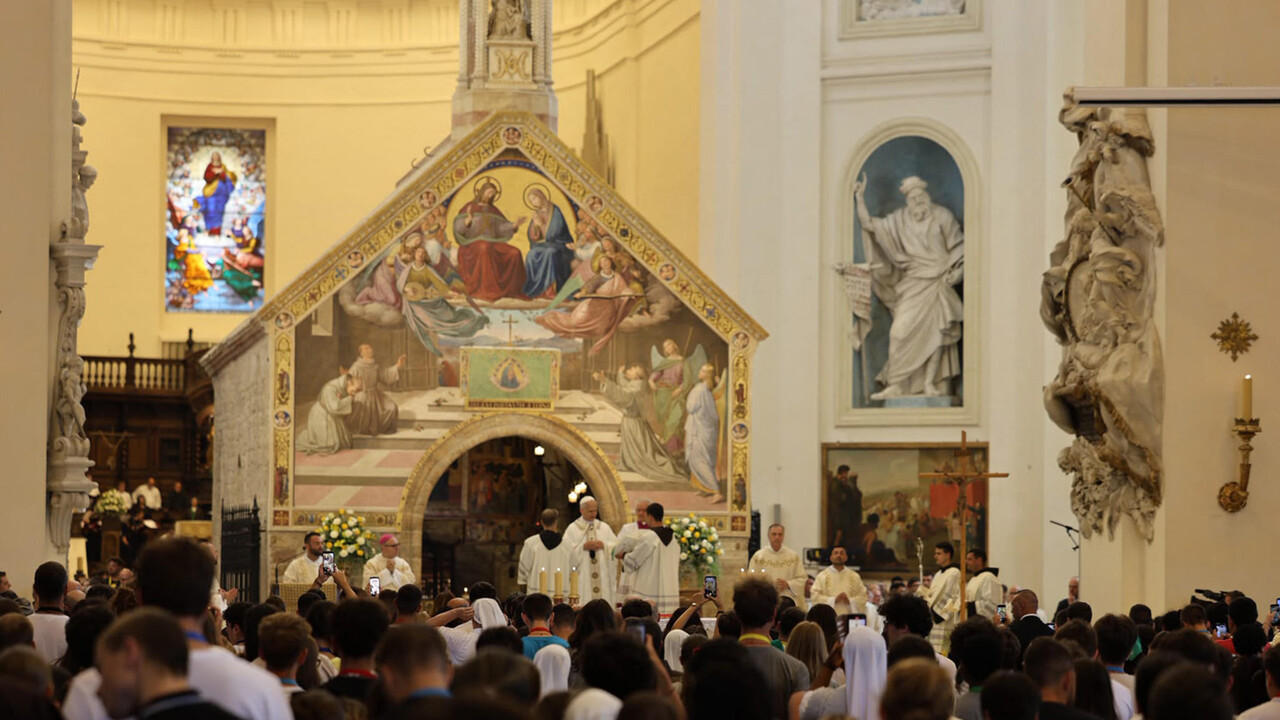 Il Papa ad Assisi per l'incontro con i giovani