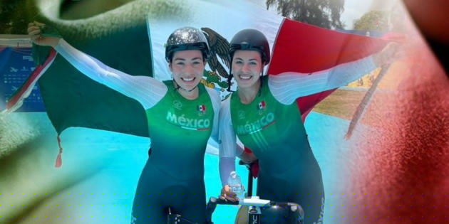 México cierra el ciclismo de pista con doble oro