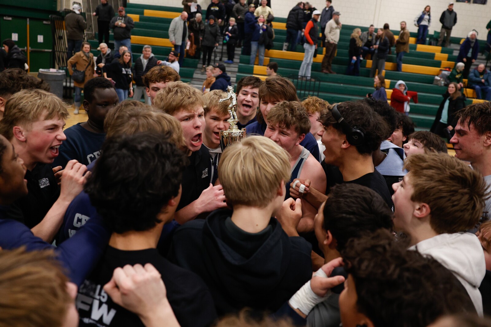 Century wrestling captures first Big 9 title for Rochester since 1969