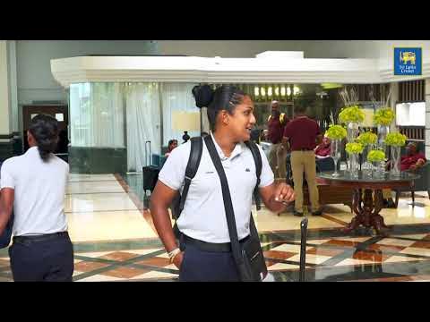 ICC Women’s Cricket World Cup 2025 Sri Lanka Women's Team departs for India #CWC2025