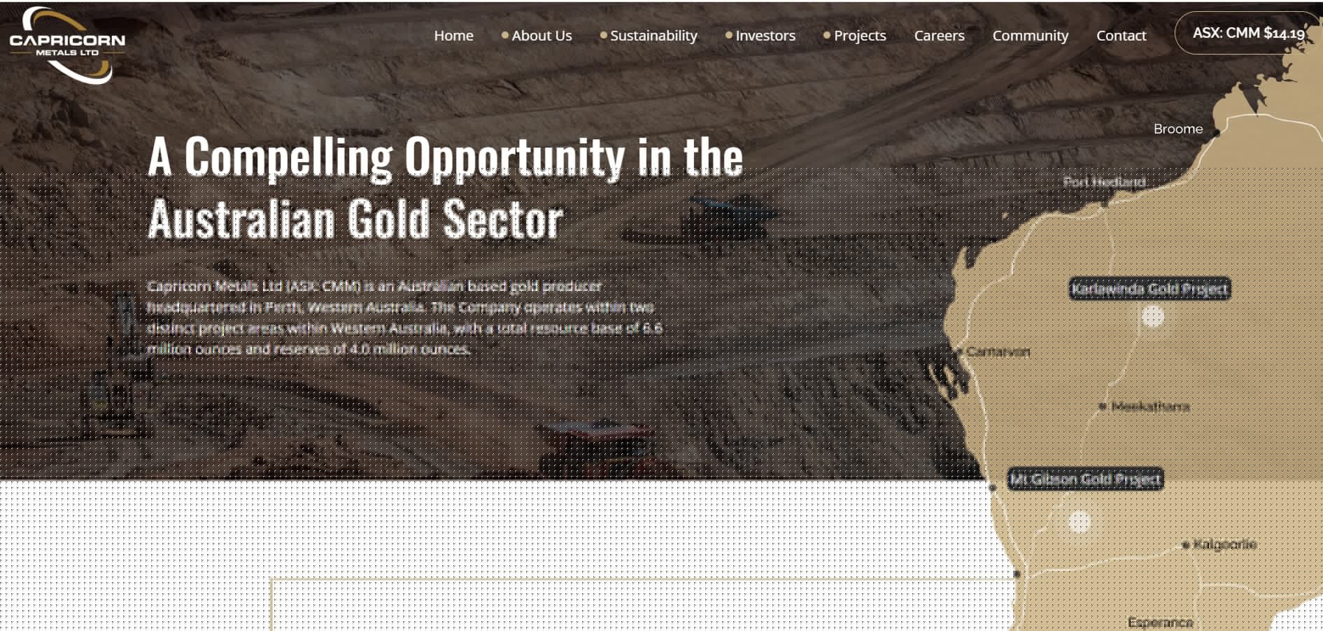 Capricorn Metals Shares Jump Over 8% as Gold Miner Lifts Reserves 33% to Fuel Blistering Rally This Year