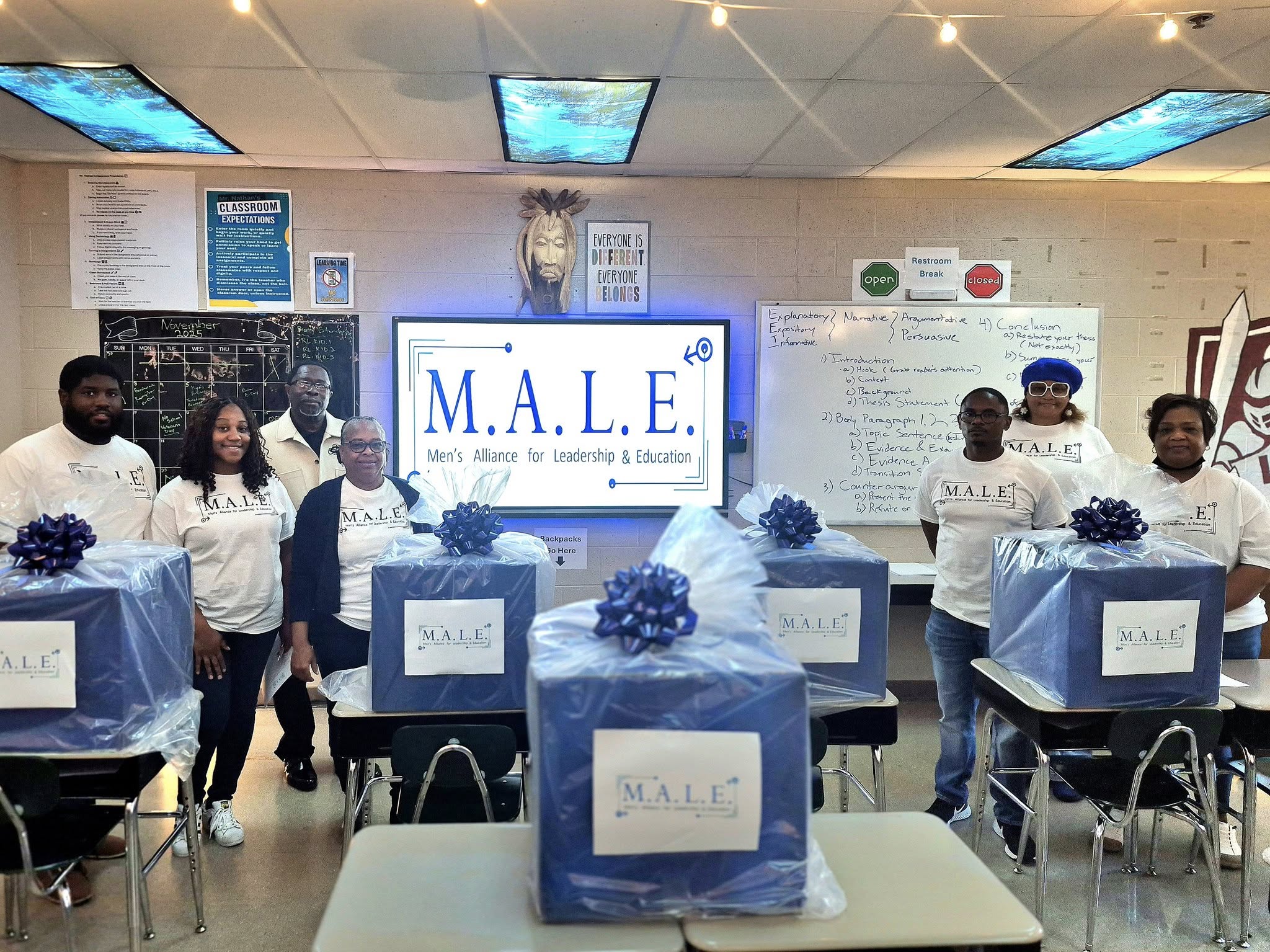 Men’s Alliance for Leadership & Education supports Jackson families in need