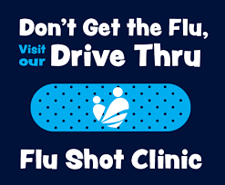 EDWARDS COUNTY HEALTH OFFICE DRIVE-THRU FLU CLINIC SET