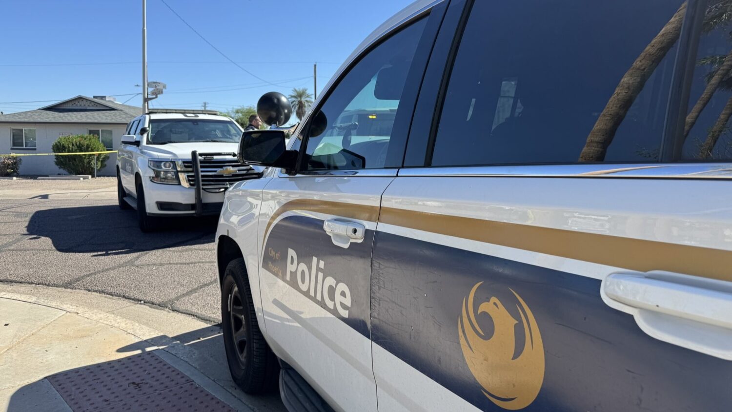 Elderly woman dies after car collides with truck in north Phoenix