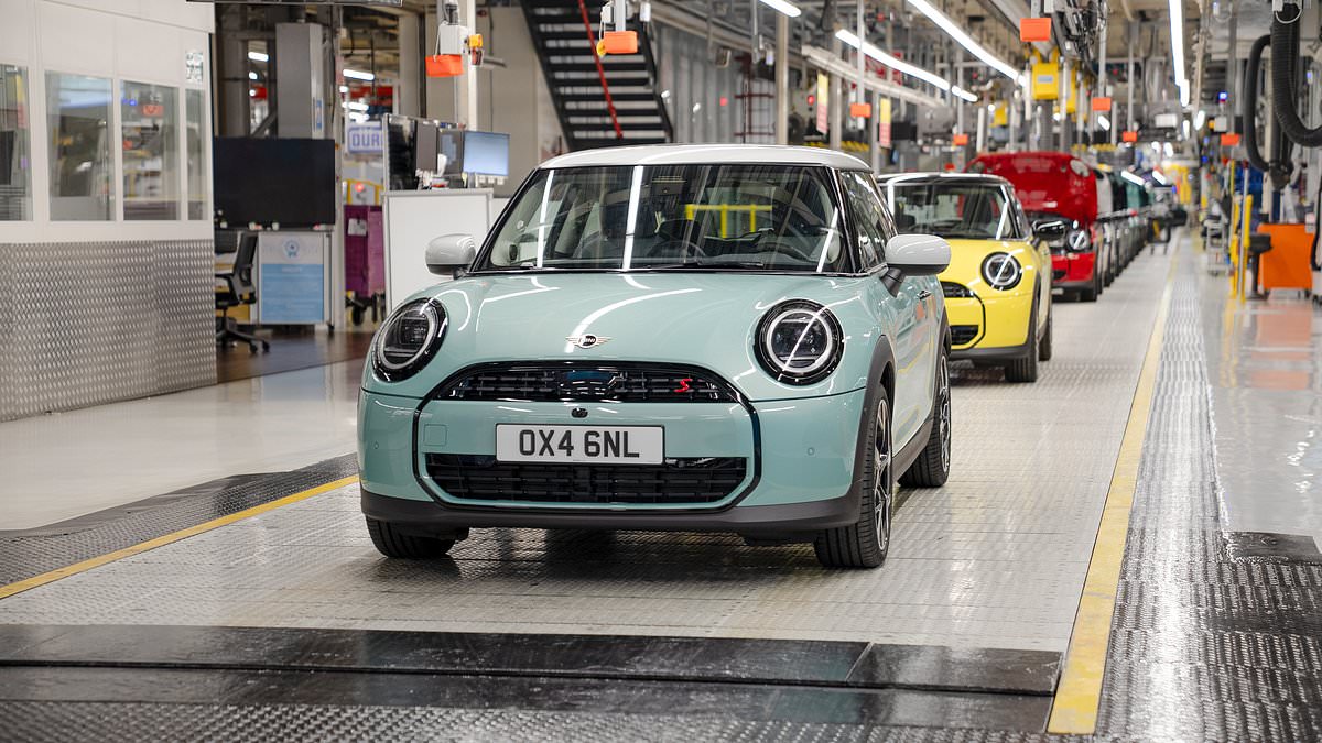 Car production crashes to a 73-year low as UK output falls to just half what it was a decade ago