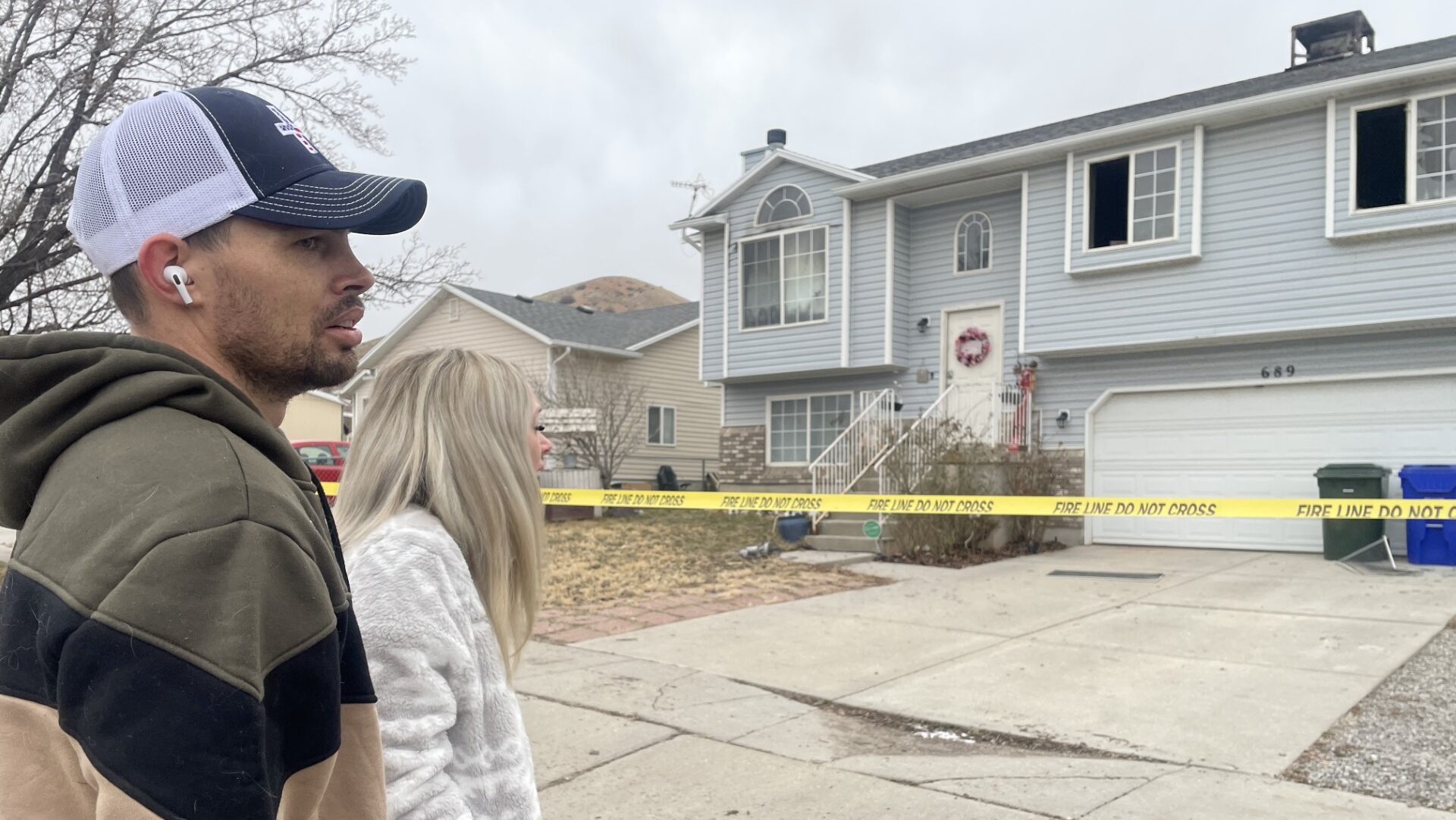 Tooele couple recounts hearing loud explosion, escaping flames