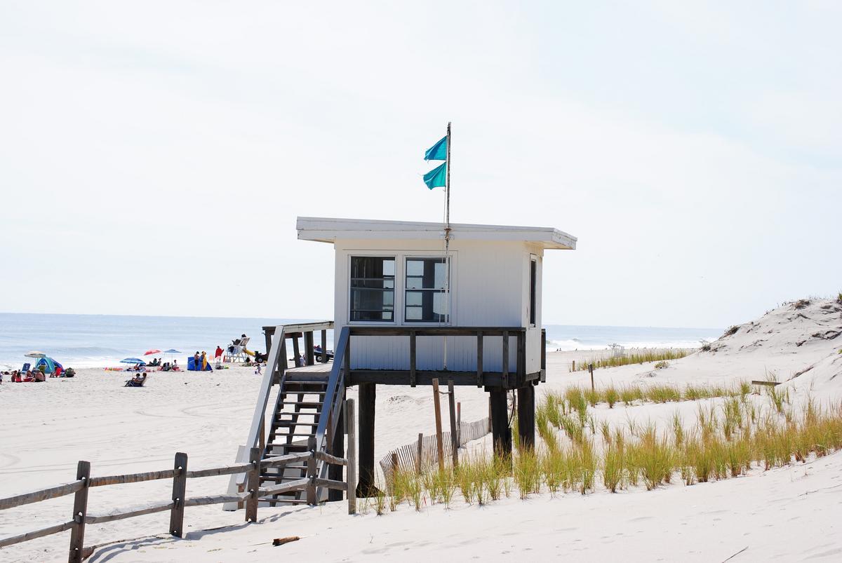 This Jersey Shore Beach Has Pristine White Sand
