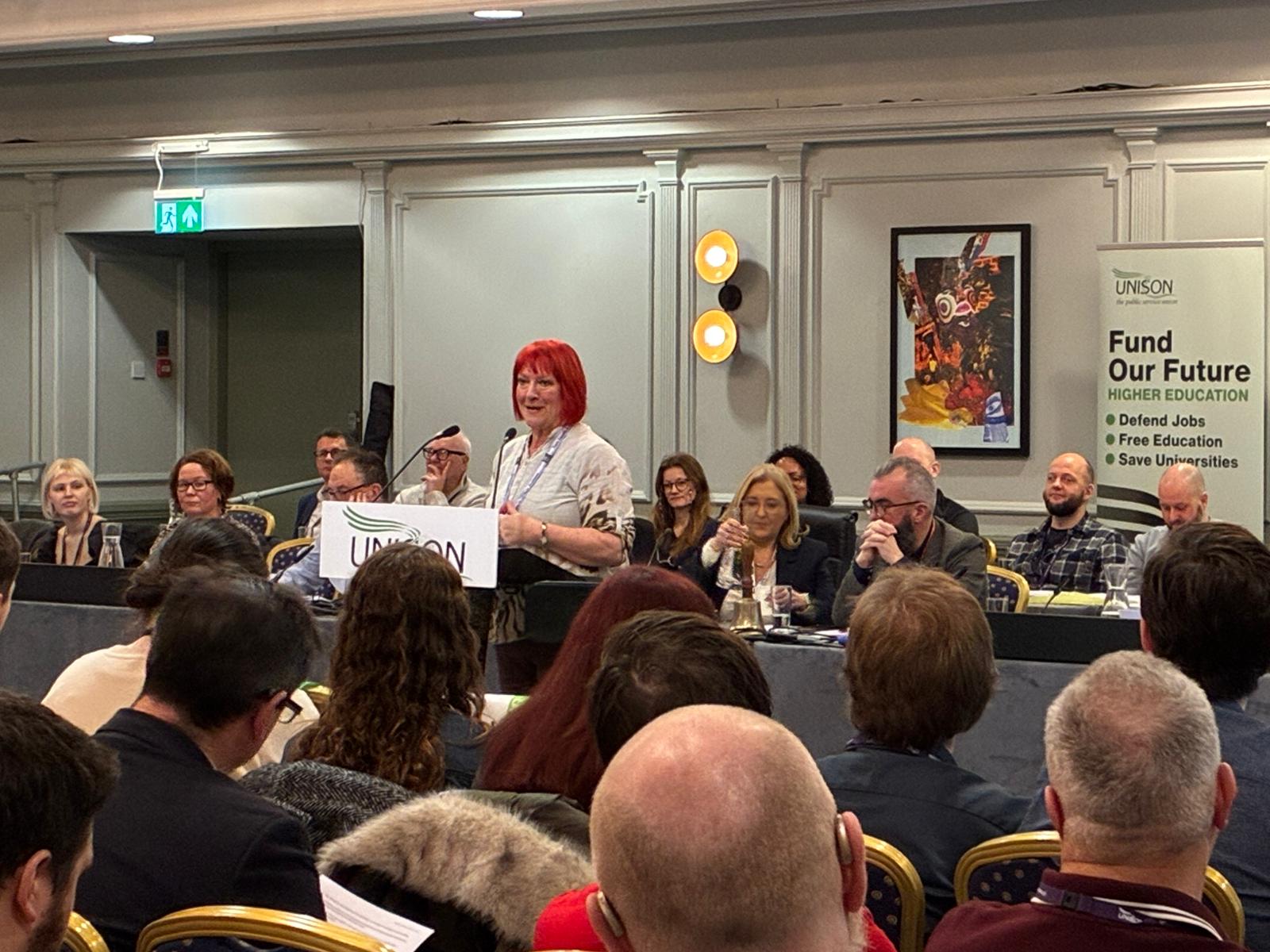 Fighting for pay and funding in higher education