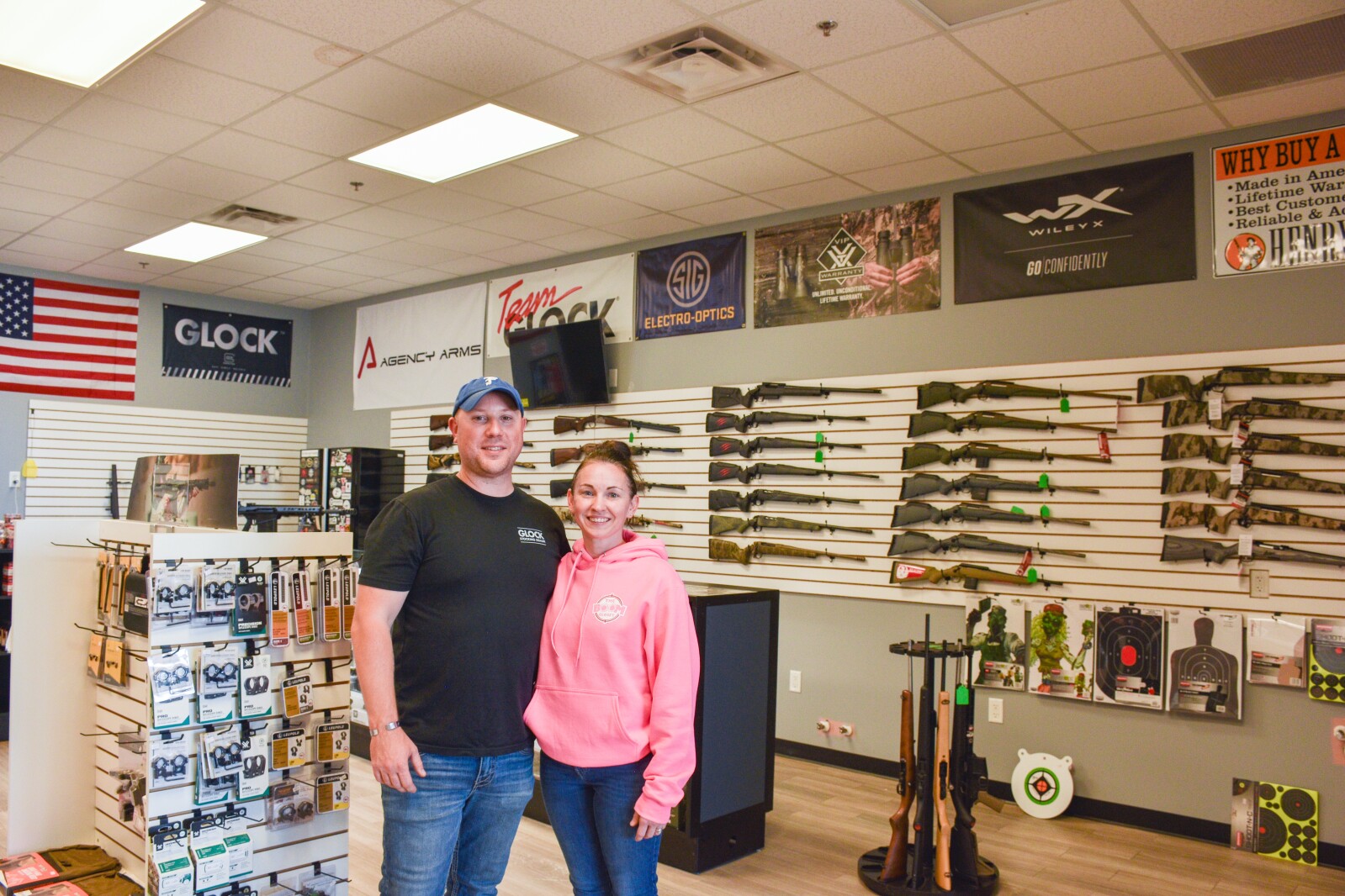 Shooting for the stars: first responder opens family-owned, one-of-a-kind gun shop
