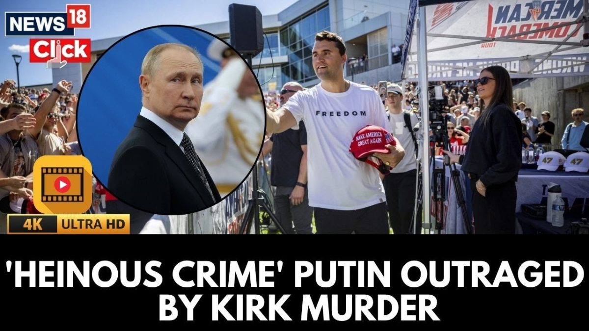 Putin Slams Charlie Kirk Assassination, Says Murder Reflects ‘Deep Split’ In American Society | 4K