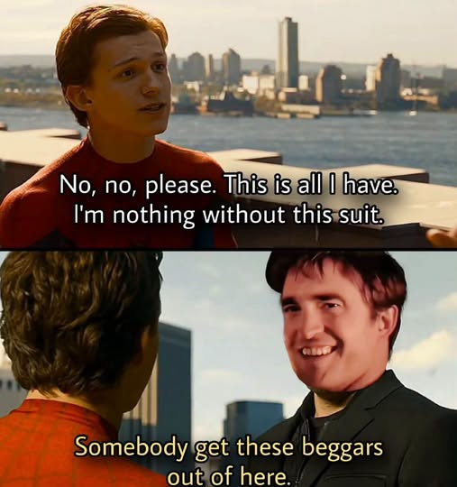 Somebody Get These Beggars Out Of Here - Not The Suit