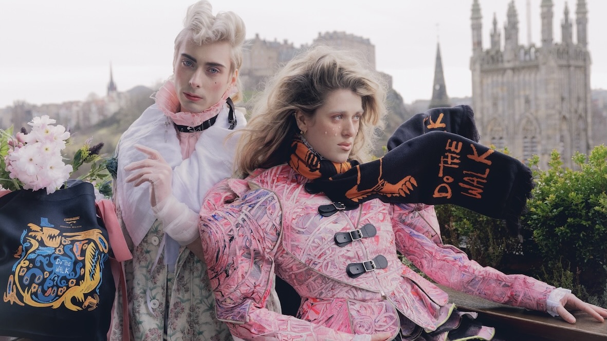 Charles Jeffrey LOVERBOY unveils a limited-edition collection for The Johnnie Walker Experience