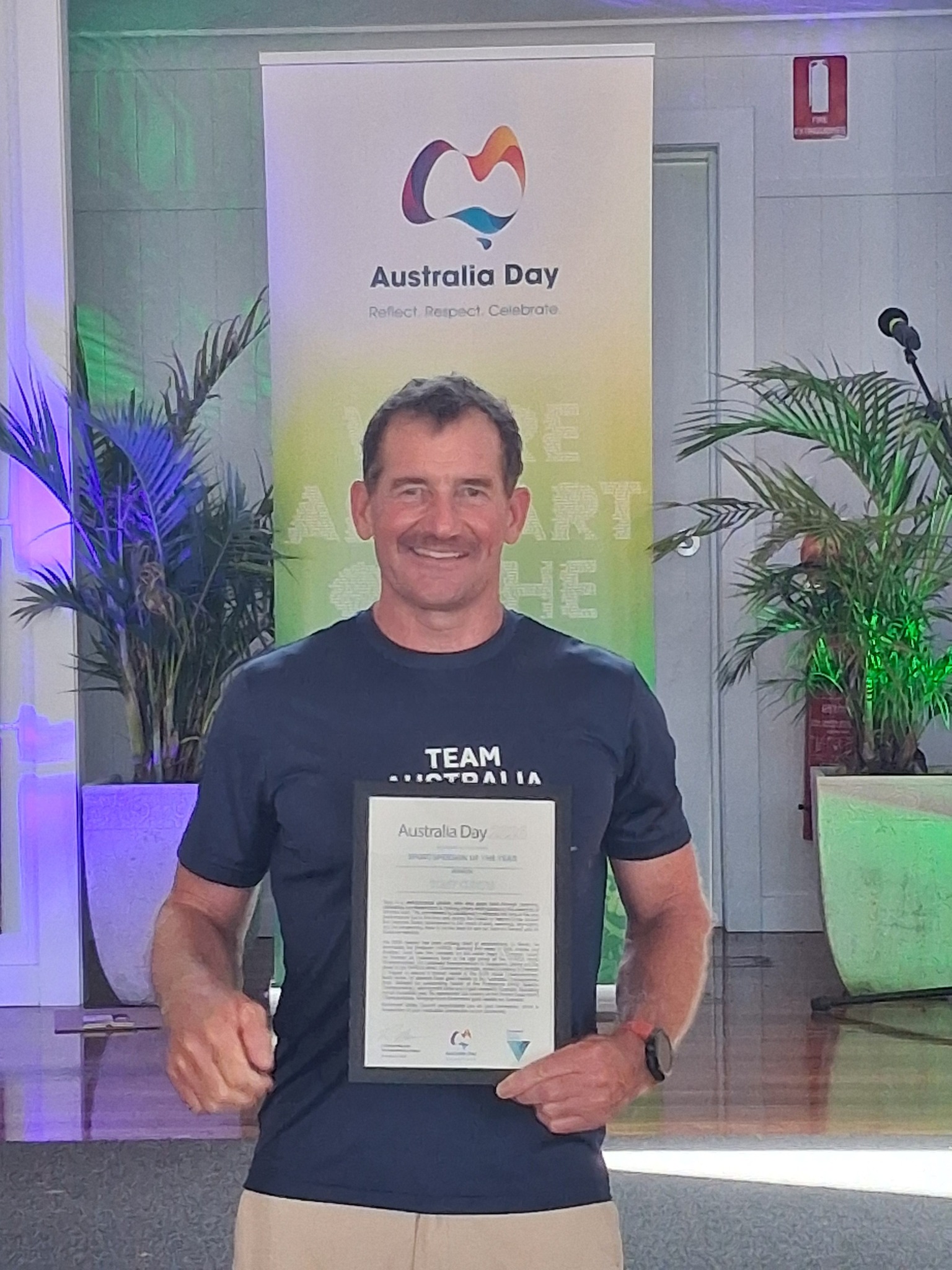 Tony Curtis named Richmond Valley Sportsperson of the Year
