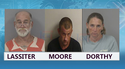 Princeton Search Warrant Nets Three Arrests, Meth, Firearms And Animal Cruelty Charges
