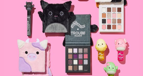 Squishmallows celebrates makeup collaboration with Trouble Maker