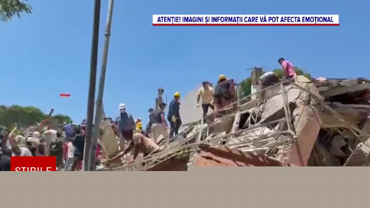 Un bebeluș scos în viață de sub dărâmături, în Cali, Columbia, după cel mai puternic cutremur din ultimele 3 decenii