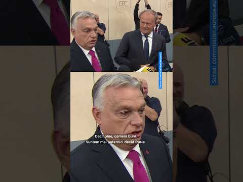 Viktor Orban: „Suntem mai puternici decât Rusia”