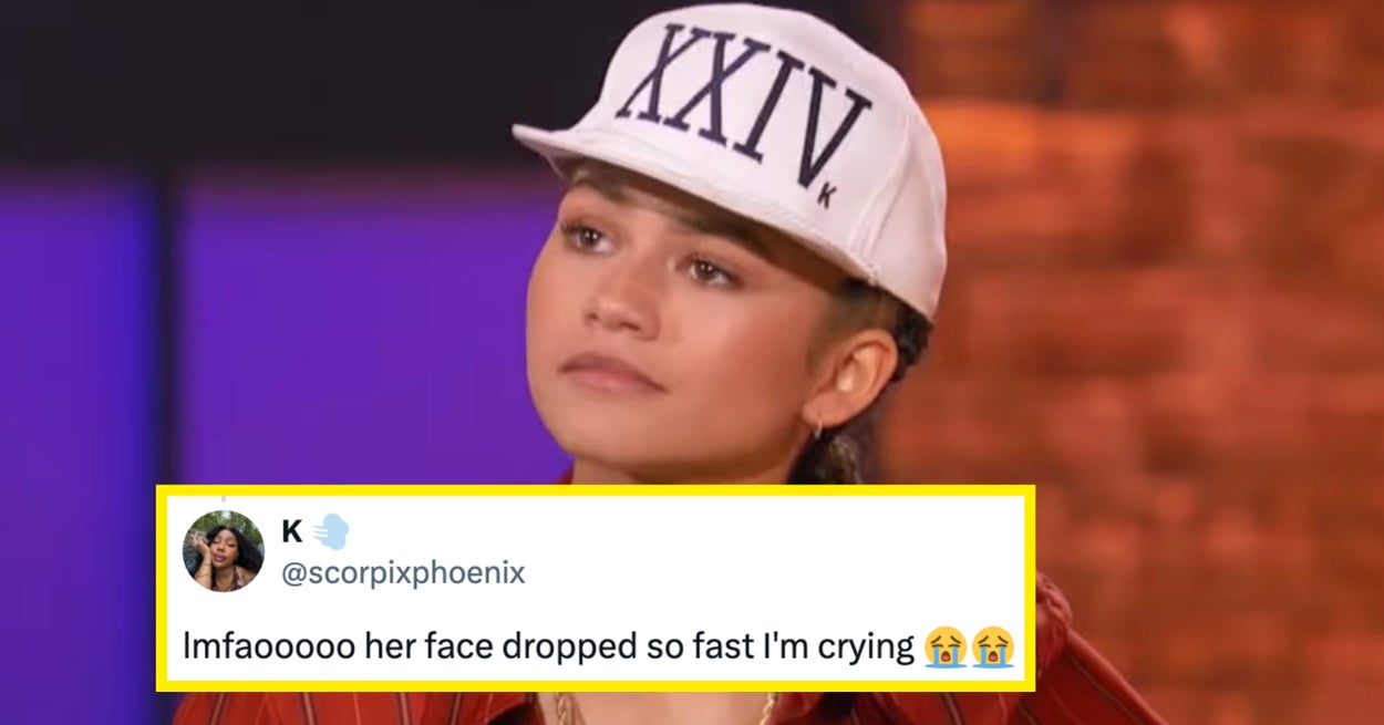 “Her Face Dropped So Fast”: People Are Losing It Over This 2017 Clip Of Zendaya Seemingly Thinking That Tom Holland And Chrissy Teigen Were About To Kiss